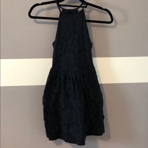 A&F Halter Top Lace Dress w back cut out